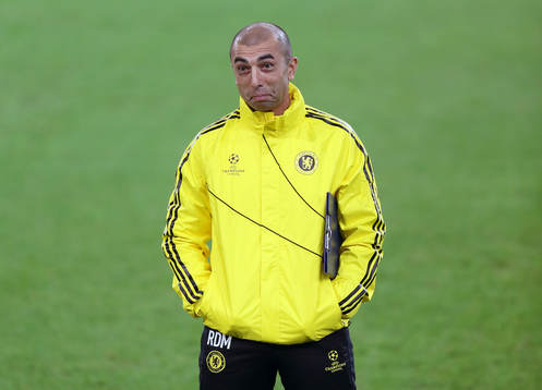 Football - Chelsea Training  - Olympic Stadium, Turin,