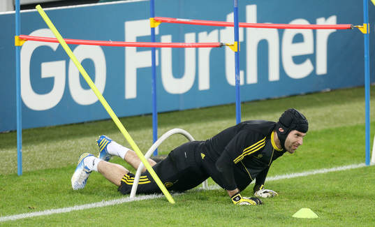 Football - Chelsea Training  - Olympic Stadium, Turin,