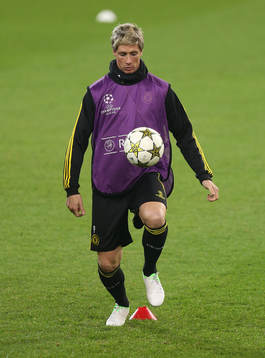 Football - Chelsea Training  - Olympic Stadium, Turin,