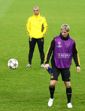 Football - Chelsea Training  - Juventus Stadium, Turin,