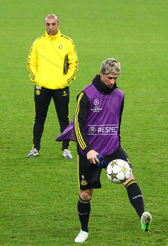 Football - Chelsea Training  - Juventus Stadium, Turin,