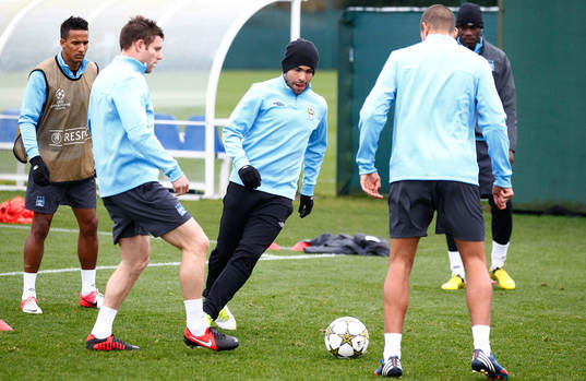 Football - Manchester City Training - Manchester City