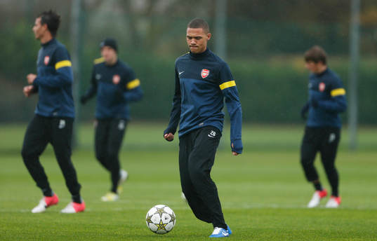 Football - Arsenal Training  - Arsenal Training Ground -