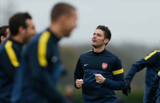Football - Arsenal Training  - Arsenal Training Ground -
