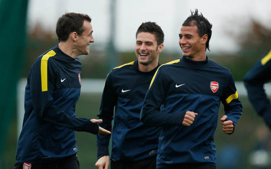 Football - Arsenal Training  - Arsenal Training Ground -