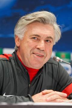 Carlo ANCELLOTI - 20.11.2012 - Conference de presse du PSG