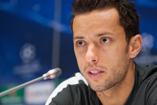 NENE - 20.11.2012 - Conference de presse du PSG a Kiev