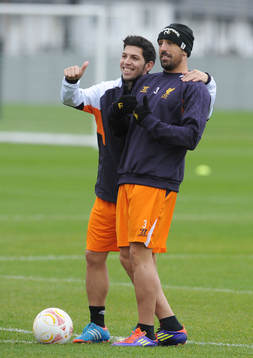 Football - Liverpool Training - Liverpool Training Ground,