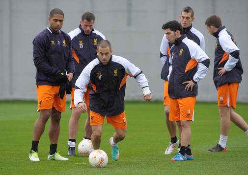 Football - Liverpool Training - Liverpool Training Ground,