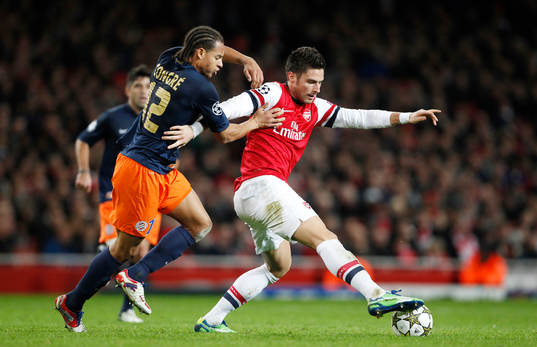 Football - Arsenal v Montpellier - UEFA Champions League