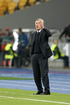 CARLO ANCELOTTI - 21.11.2012 - Dinamo Kiev / Paris Saint