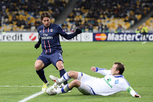 MAXWELL / OLEG HUSIEW - 21.11.2012 - Dinamo Kiev / Paris