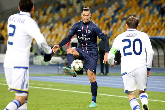 ZLATAN IBRAHIMOVIC - 21.11.2012 - Dinamo Kiev / Paris Saint