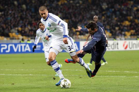 JEWHEN CHACZERIDI / EZEQUIEL LAVEZZI - 21.11.2012 - Dinamo