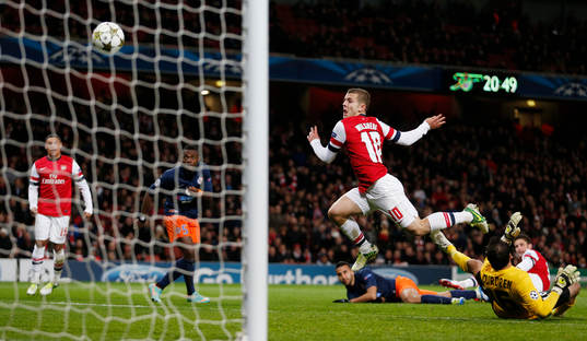 Football - Arsenal v Montpellier - UEFA Champions League
