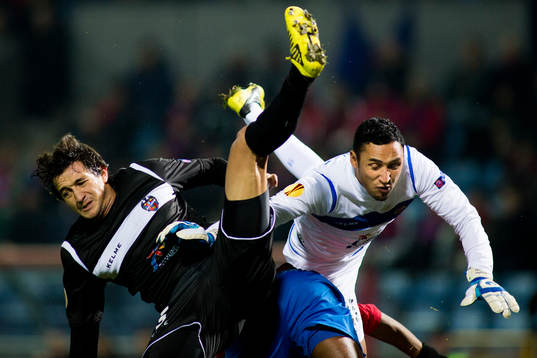 Héctor Rodas, Keylor Navas, Målvakt, Levante, i krock