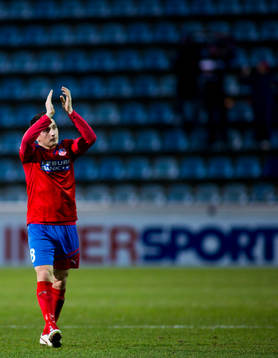 Ardian Gashi, Helsingborg, tackar fansen