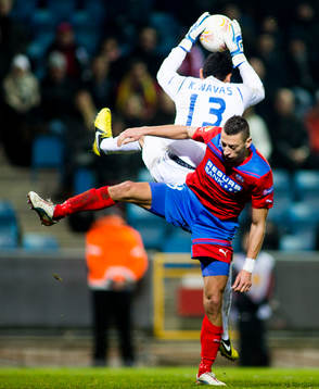 Nikola Djurdjic, Helsingborg, Keylor Navas, målvakt,