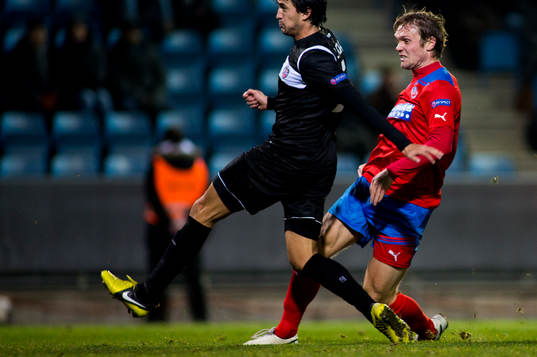 Thomas Sørum, Helsingborg, gör Helsingborgs ända mål