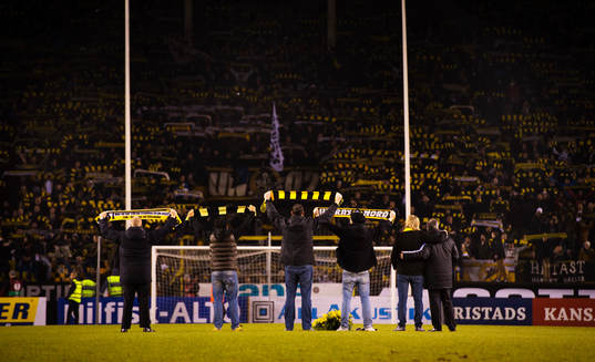 Råsunda Arena tackades av med en ceremoni