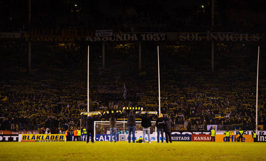 Råsunda Arena tackades av med en ceremoni
