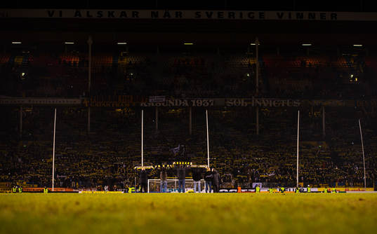 Råsunda Arena tackades av med en ceremoni