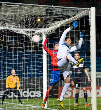 Keylor Navas, målvakt, Levante och Alejandro Bedoya,