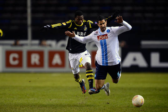 Ibrahim Moro, AIK och Miguel Britos, Napoli