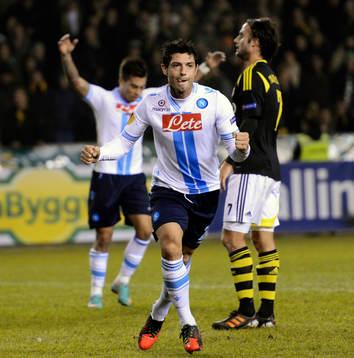 Blerim Dzemaili, Napoli jublar