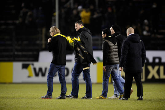 Råsunda Arena tackades av med en ceremoni