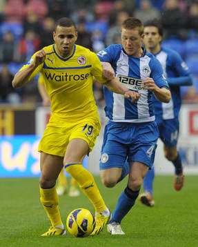 Football - Wigan Athletic v Reading - Barclays Premier