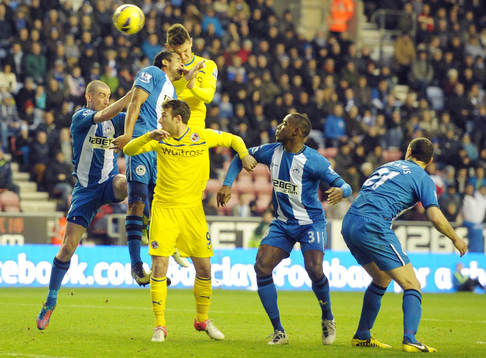Football - Wigan Athletic v Reading - Barclays Premier