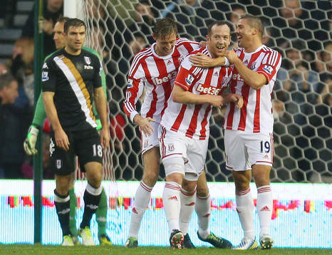Bläddra bland fler bilder av Fotboll, Premier League, Stoke - Fulham