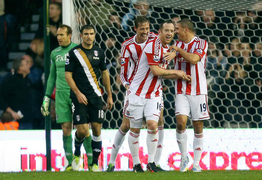 Football - Stoke City v Fulham - Barclays Premier League  -