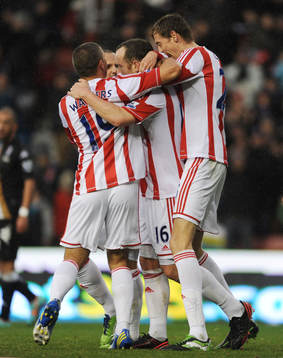 Football - Stoke City v Fulham - Barclays Premier League  -