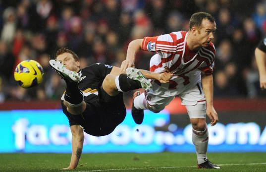 Football - Stoke City v Fulham - Barclays Premier League  -