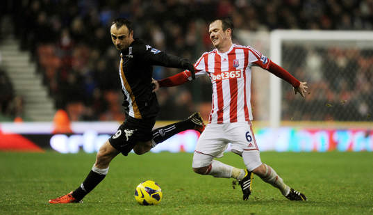 Football - Stoke City v Fulham - Barclays Premier League  -