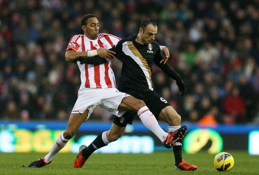Football - Stoke City v Fulham - Barclays Premier League  -
