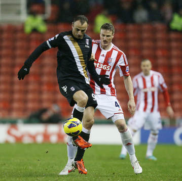 Football - Stoke City v Fulham - Barclays Premier League  -