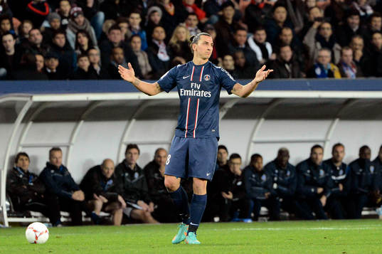 Zlatan IBRAHIMOVIC - 24.11.2012 - PSG / Troyes - 14eme