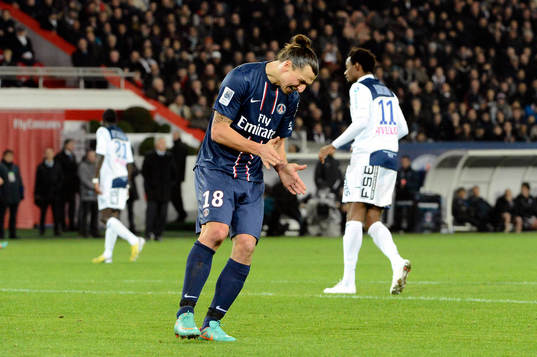 Zlatan IBRAHIMOVIC - 24.11.2012 - PSG / Troyes - 14eme