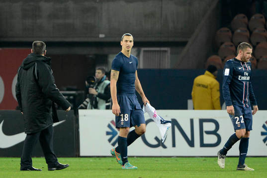 Zlatan IBRAHIMOVIC - 24.11.2012 - PSG / Troyes - 14eme