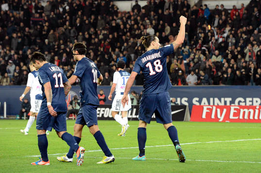 Zlatan IBRAHIMOVIC - 24.11.2012 - PSG / Troyes - 14eme