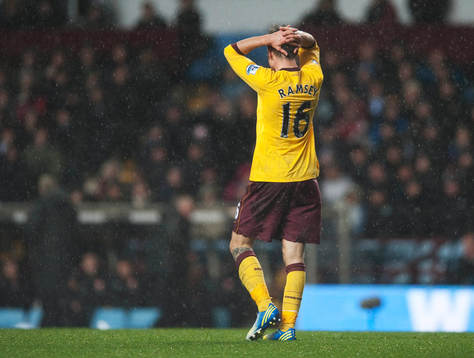 Football - Aston Villa v Arsenal - Barclays Premier League