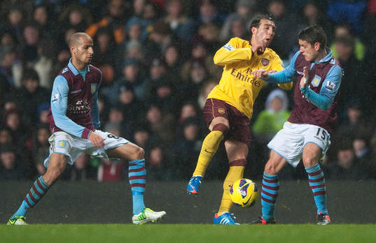 Football - Aston Villa v Arsenal - Barclays Premier League
