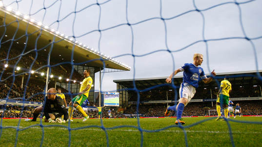 Football - Everton v Norwich City - Barclays Premier League