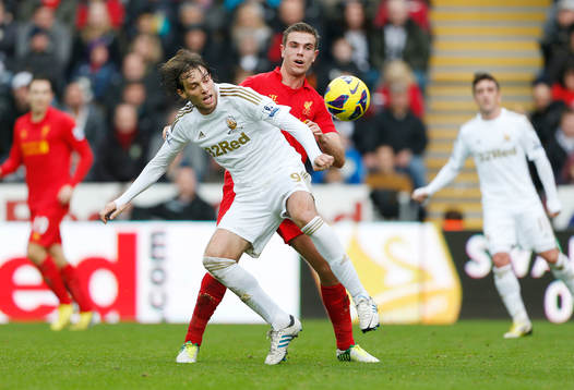 Football - Swansea City v Liverpool - Barclays Premier