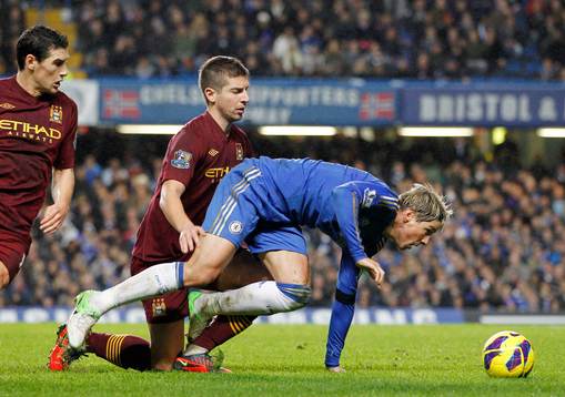 Football - Chelsea v Manchester City - Barclays Premier