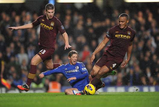 Football - Chelsea v Manchester City - Barclays Premier