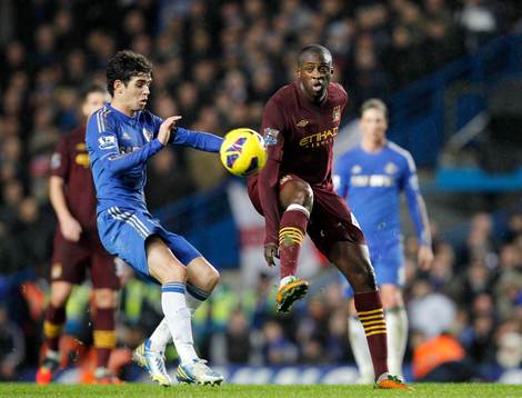 Football - Chelsea v Manchester City - Barclays Premier